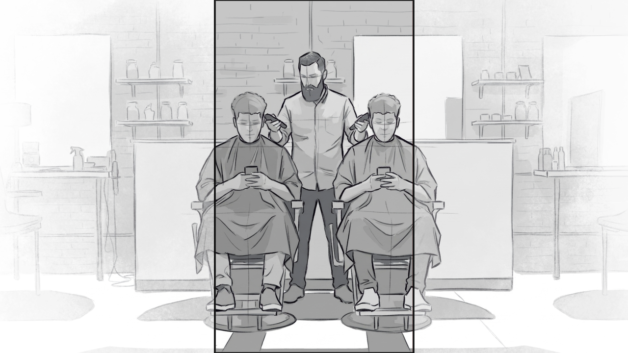 Social - Dual Aspect Ratio - storyboard frame 9 by Dakota Warren